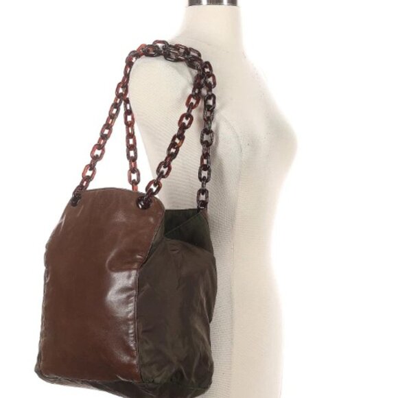 Prada Brown Shoulder Bag - Picture 2 of 8
